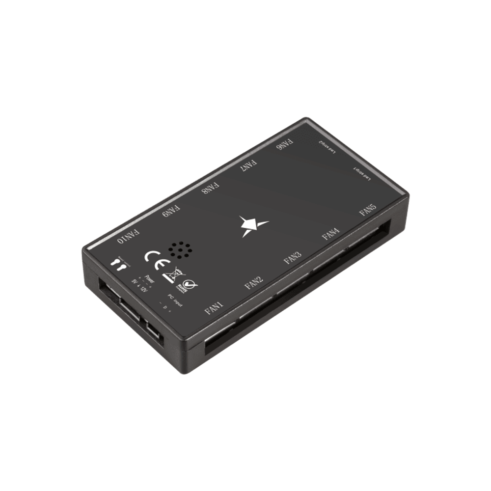 WHITE SHARK Ventilator GCF-S028-004 NEBULA-2 / ARGB KIT, crni slika 5