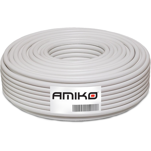 Amiko Koaksijalni kabel RG-6, BC, 100dB, 100 met. - RG6-BC/100db - 100m slika 1