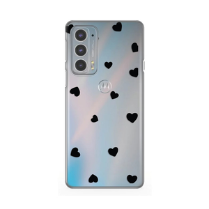 Torbica Silikonska Print Skin za Motorola Edge 20 Hearts