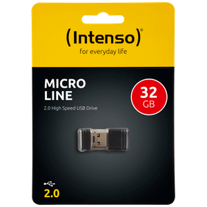 (Intenso) USB Flash drive 32GB Hi-Speed USB 2.0, Micro Line - ML32