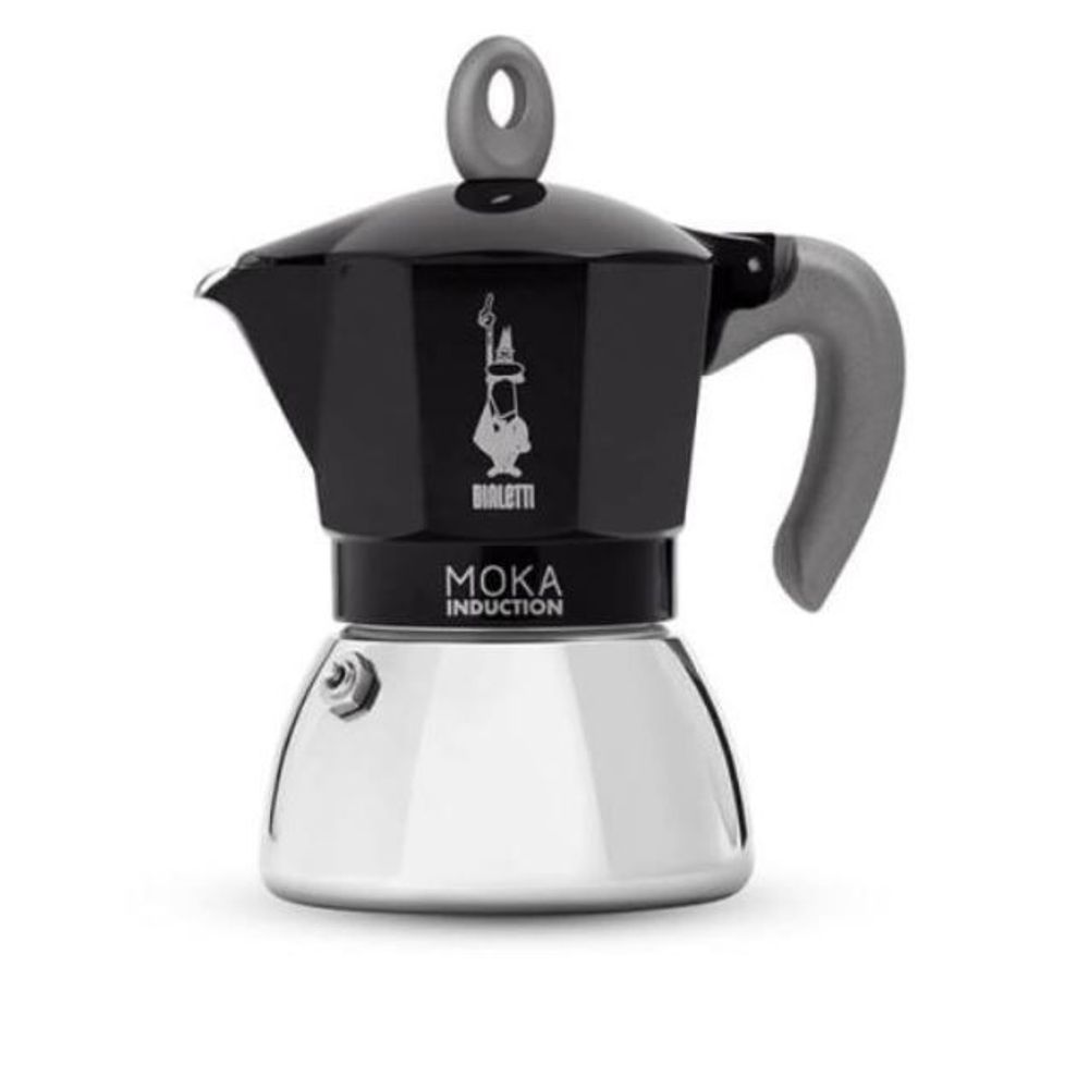 Bialetti New Moka indukciona moka pot crna za 4 šolje slika 2
