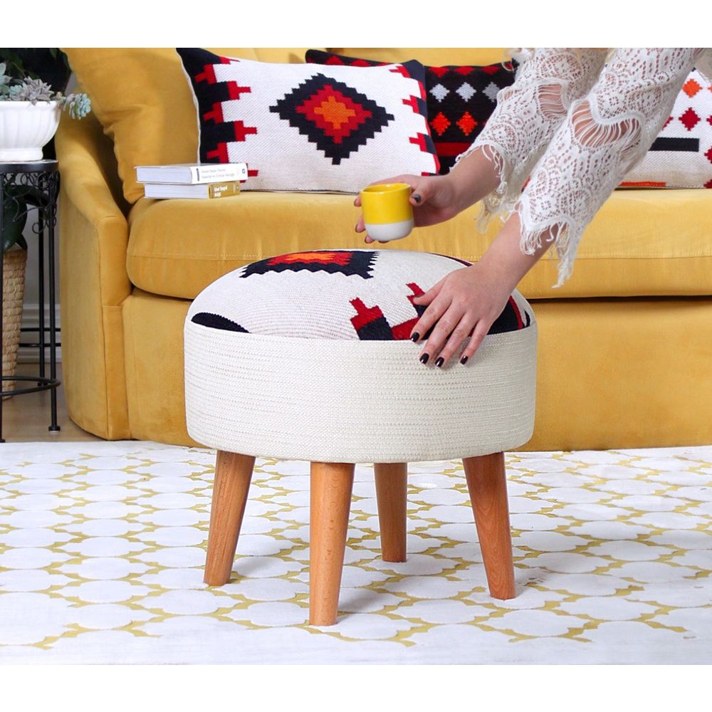 Šareni Pouffe Farm - Višebojni slika 2