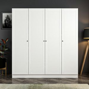 Kale Mebran - 8391 White Wardrobe