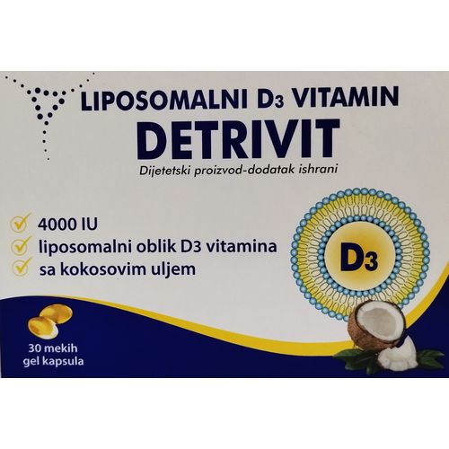 Detrivit Liposomalni D3 30X4000Iu slika 1