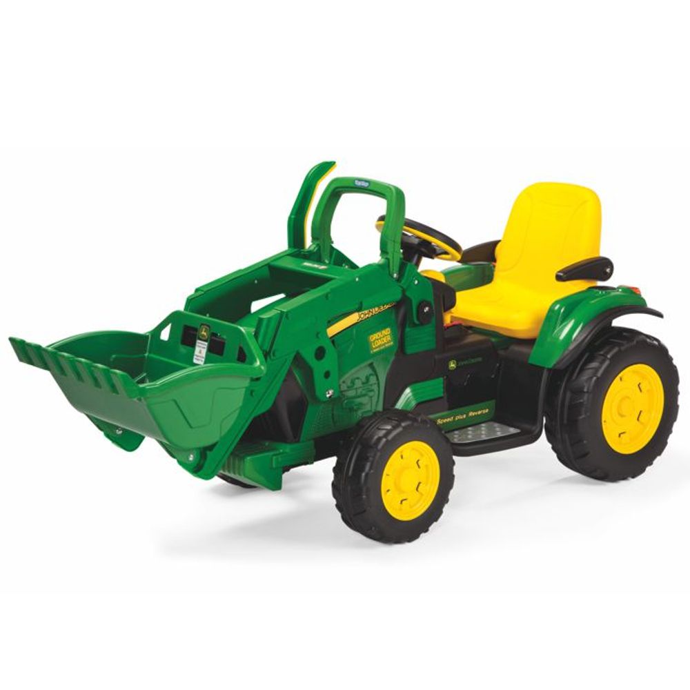 Peg Perego Bager na akumulator John Deere Ground Loader 12V slika 1