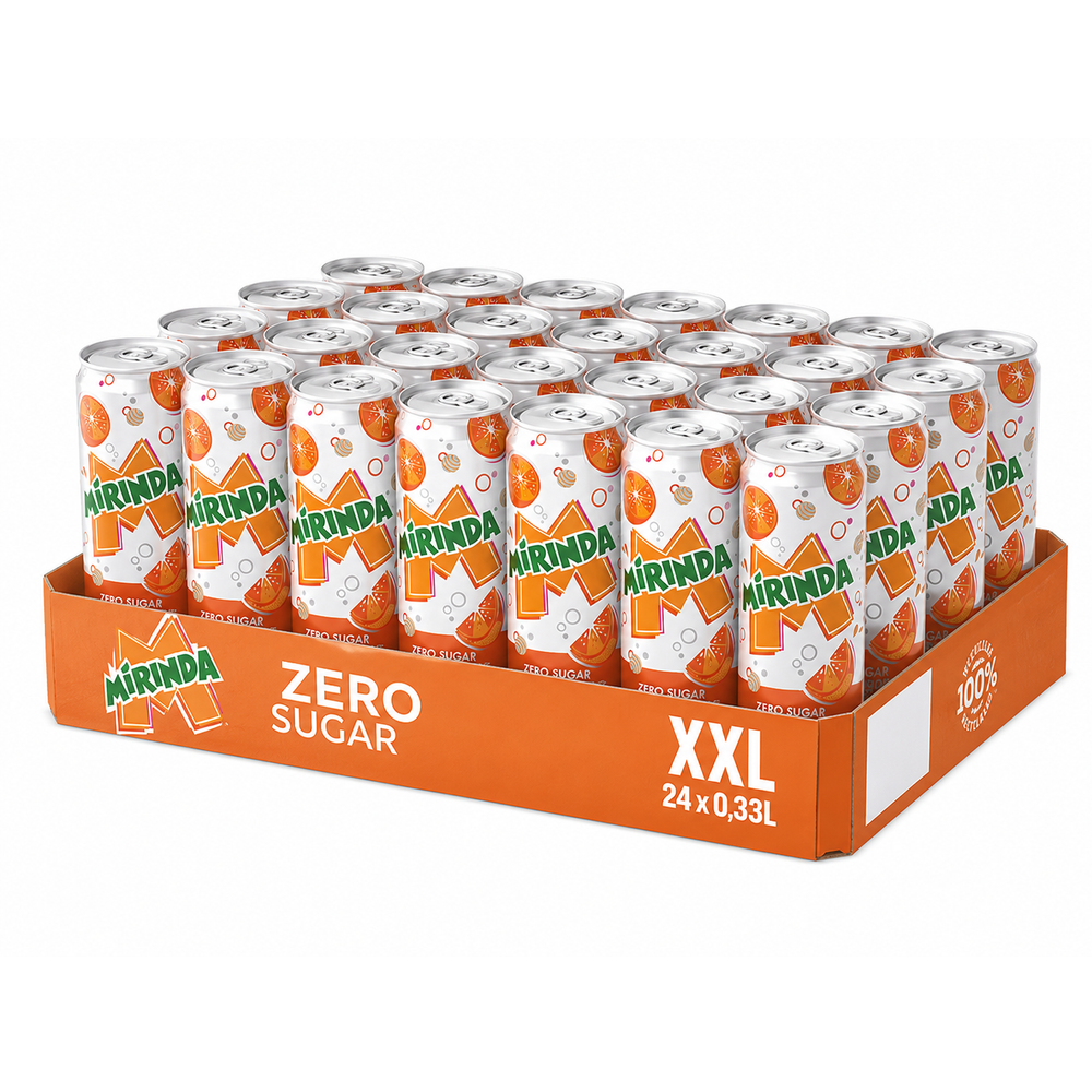 Mirinda Zero, 24 x 0,33 l XXL slika 1