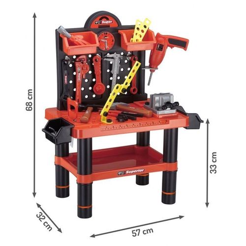 Velika Radionica Sa Alatom Sa Decu Superior Ecotoys slika 4