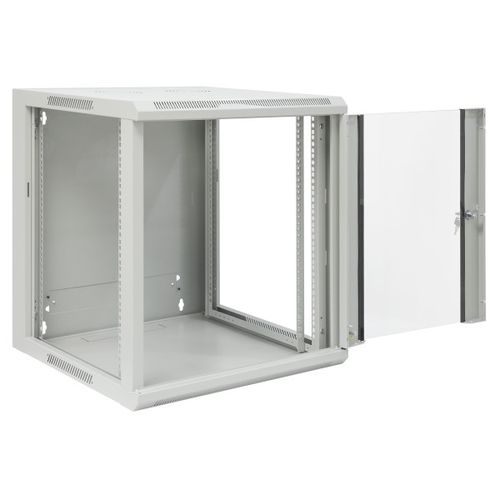 Rack orman Intellinet 711890 19"/12U 570x600x635/staklena vrata/bravica slika 3