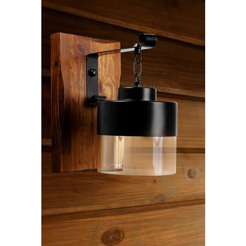 Alkım ceviz bal camlı aplik Black
Brown Wall Lamp slika 1