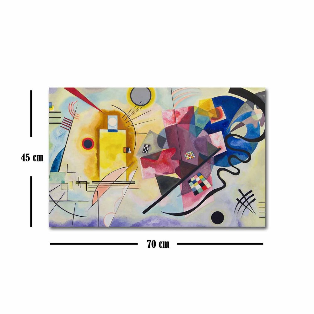 FAMOUSART-117 Dekorativna Slikarska Platna u Više Boja slika 4