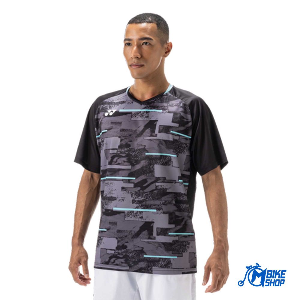 Yonex Muška majica kratkih rukava Men's Crew Neck Club Team, Black slika 1