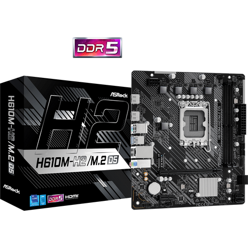 Matična ploča ASROCK H610M-H2/M.2 D5 LGA1700 2xHDMI slika 1