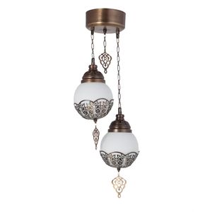 Neptün 2Li Sarkıt Tepsili Eskitme Opalı Gold
White Chandelier