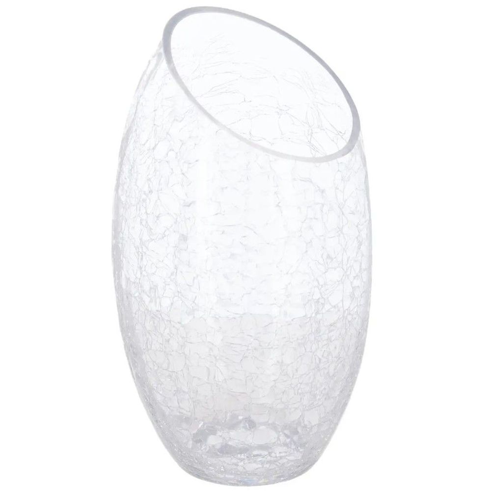 ATMOSPHERA kupolasta vaza 13x23 cm - staklo  slika 1