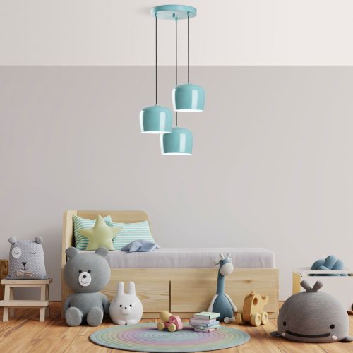 Yozgat - N - 1413 - Turquoise Turquoise Chandelier slika 3