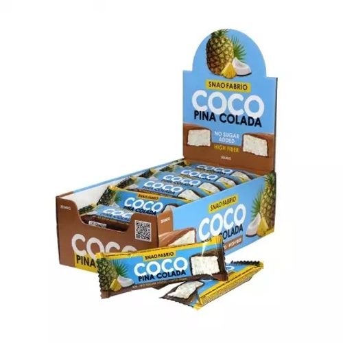 SNAQ FABRIQ Preliveni bar Pina colada (Kokos i ananas) 40g slika 1