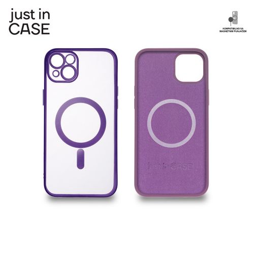 2u1 Extra case MAG MIX PLUS paket LjUBIČASTI za iPhone 14 Plus slika 3