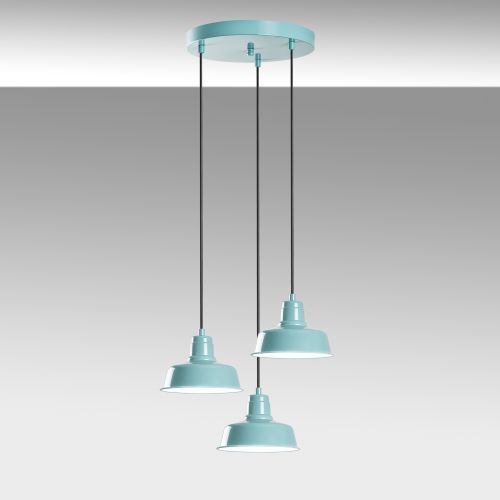 Memati - 181Turquoise - 3 Turquoise Chandelier slika 5