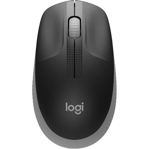 LOGITECH M190 Full-Size Wireless sivi miš slika 1