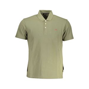 NAPAPIJRI POLO SHORT SLEEVE MAN GREEN