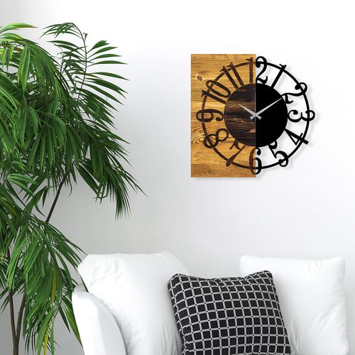 Wallity Ukrasni drveni zidni sat, Wooden Clock 1 slika 3