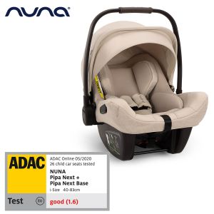 nuna® dječja autosjedalica pipa™ next i-size 0+ (0-13 kg) biscotti