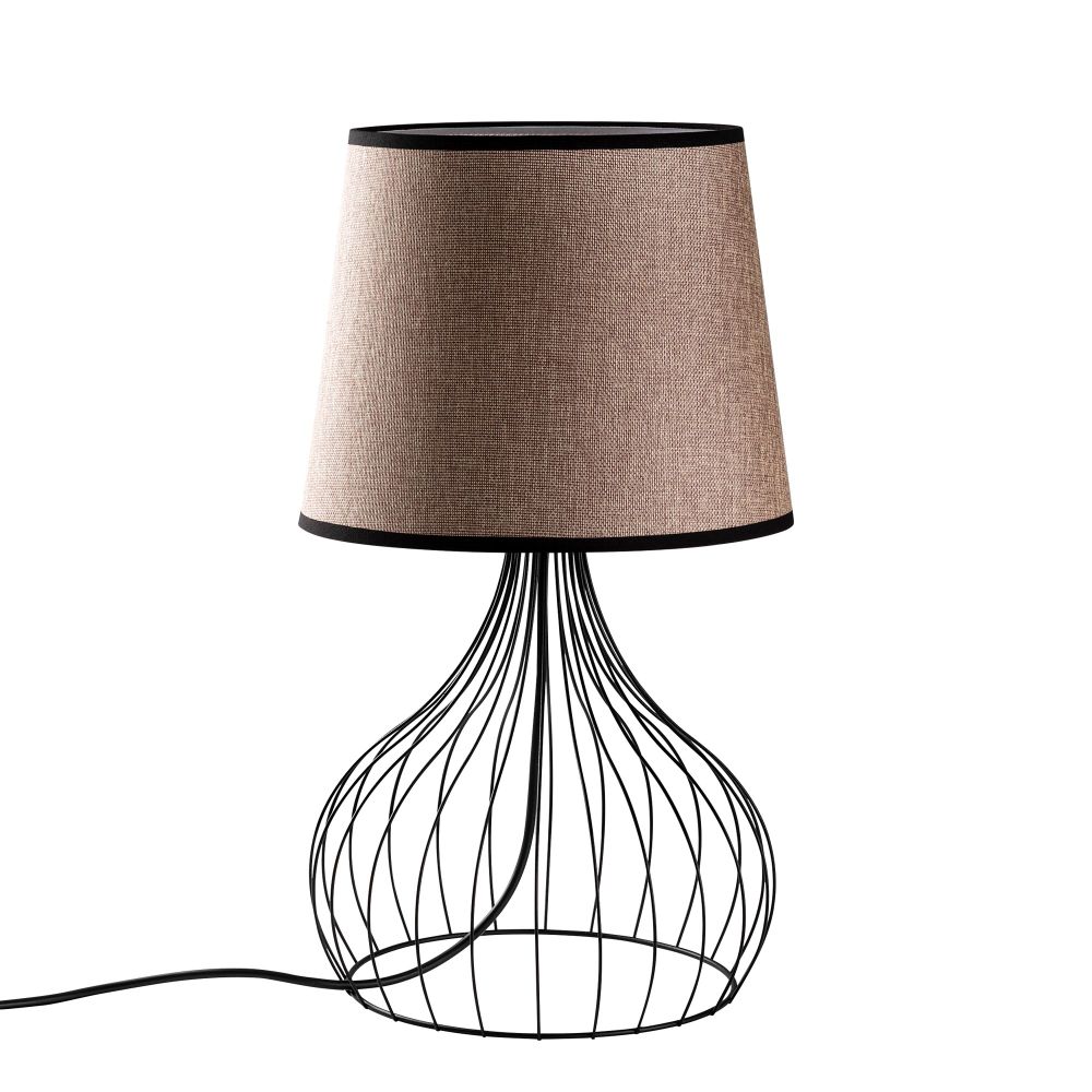 Telıs - 5393 Crna i Smeđa Stolna Lampa slika 4