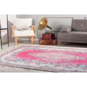 Šareni Hodnik Tepih Blues Chenille - Pink AL 250 (75 x 230 cm)