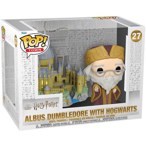 Harry Potter POP! Vinyl Town -  Dumbledore W/Hogwarts slika 1