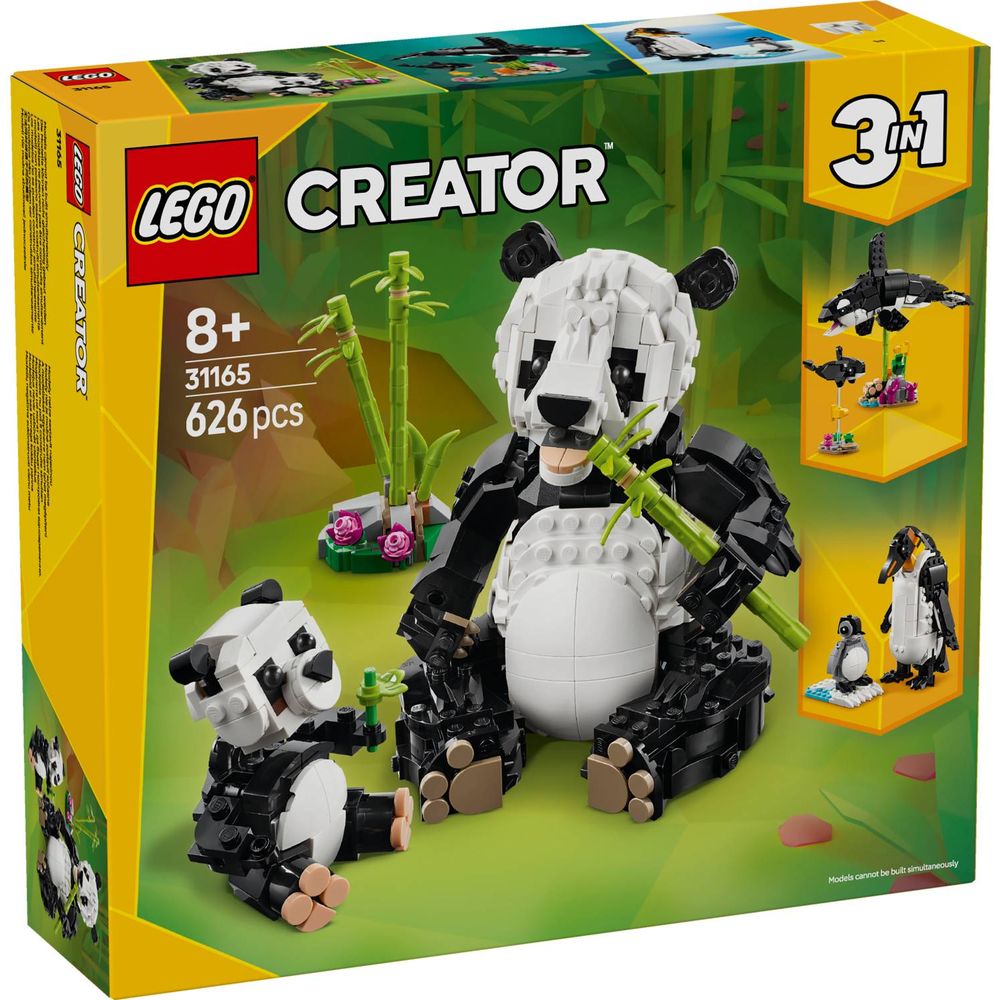 LEGO 31165 Divlje životinje: Porodica panda  slika 1
