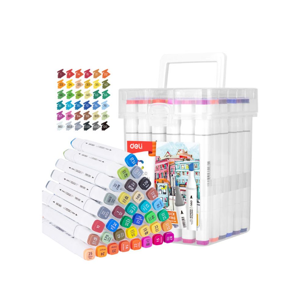 MARKERI SKETCH DELI SET BOX 1/36 E70801-36 slika 1