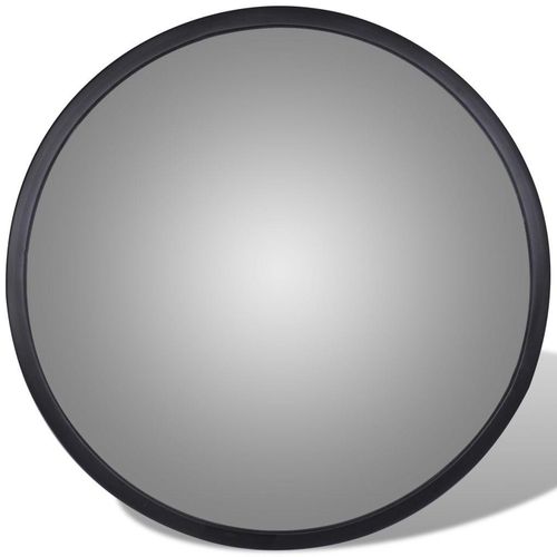 Konveksno unutrašnje plastično akrilno ogledalo, crno, 30 cm slika 4