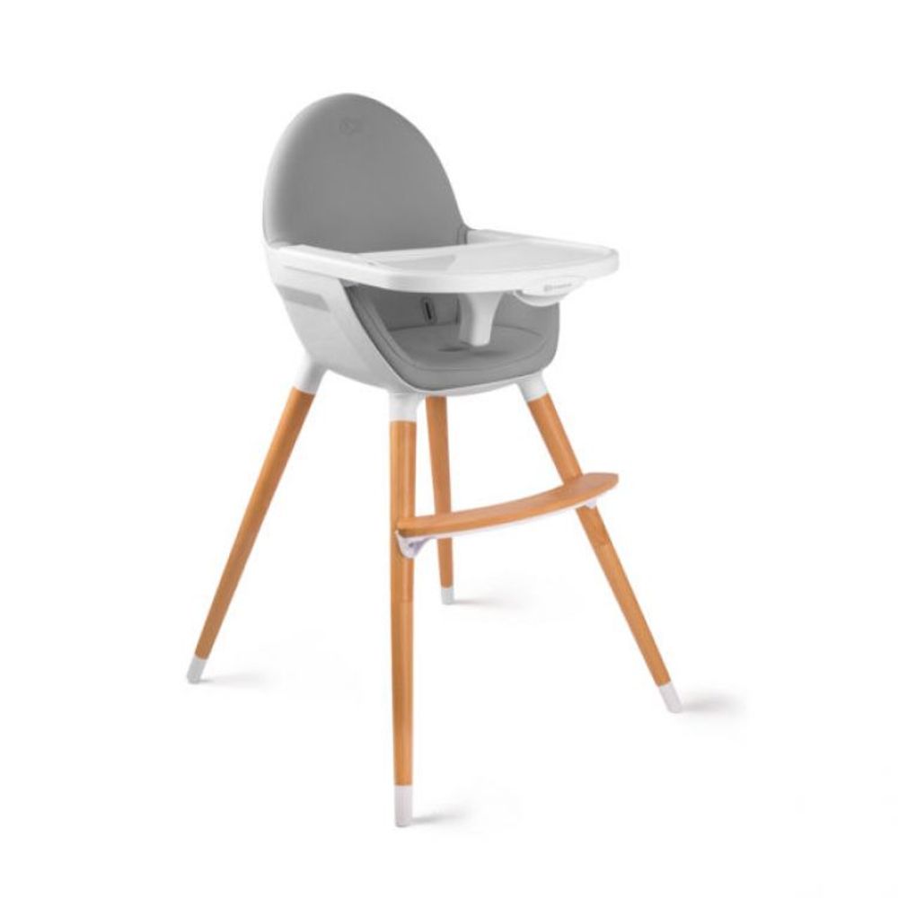 Kinderkraft Hranilica Fini High 2u1, Grey slika 2