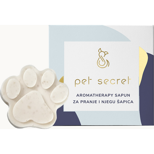 PET SECRET Aromatherapy sapun za pranje i njegu šapica 30/35g slika 1