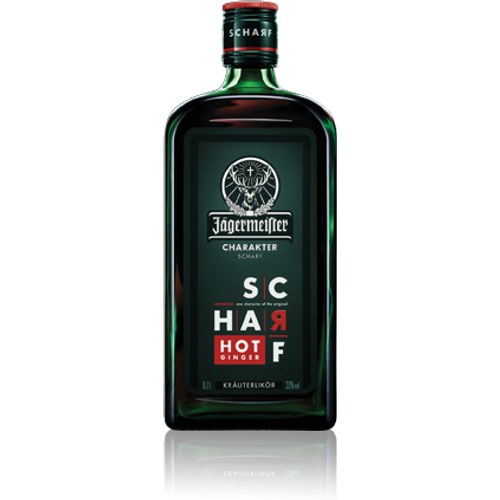 Jägermeister Scharf začinjeni biljni liker 33% vol.  0,7 l slika 1