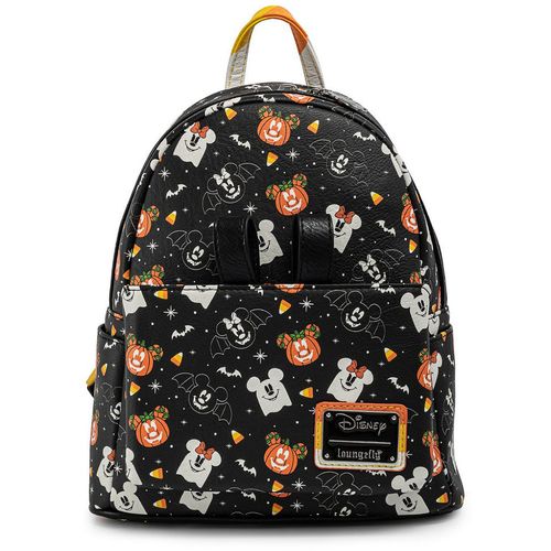 Loungefly Disney Mickey and minnie Spooky Halloween Backpack + headband set ruksak i ukras za glavu slika 2