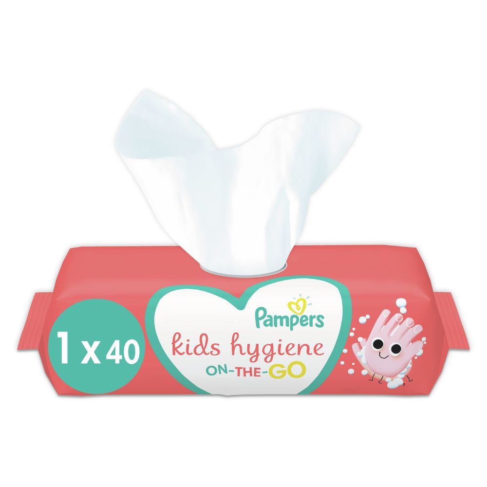 Pampers Vlažne maramice Kids Hygiene 9x40 komada slika 3