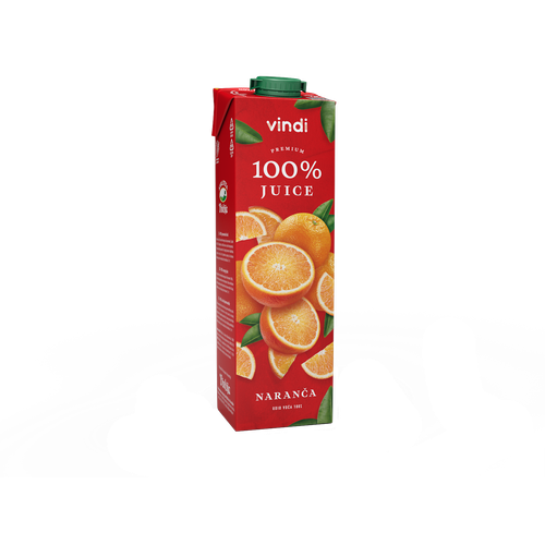 Vindi Juice 100% naranča 1l slika 1