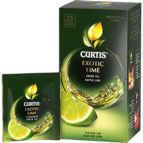 Curtis Exotic Lime - Zeleni čaj sa aromom kafirske limete, limuna i korom citrusa slika 2