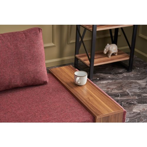 Atelier Del Sofa Sofa, Bordo crvena, Fly Left - Claret Red slika 3