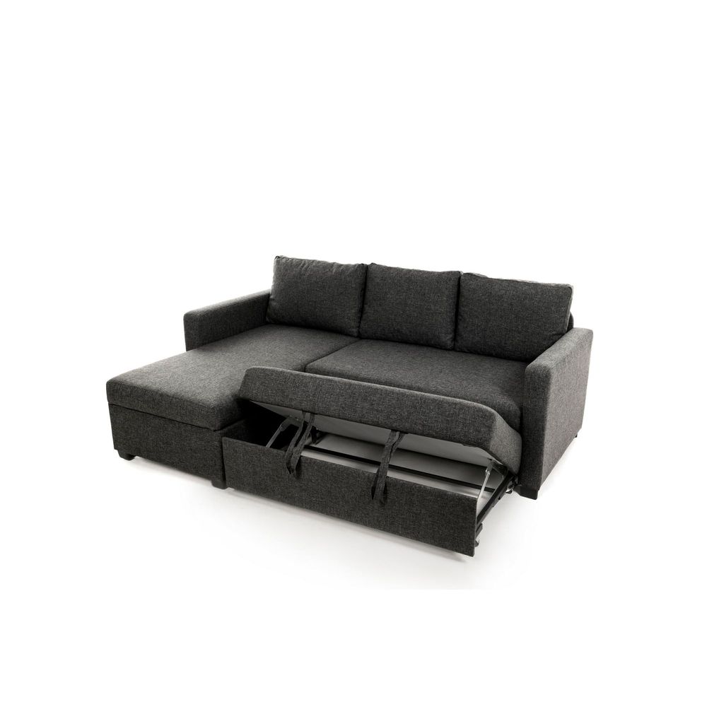 Krevetna ugaona sofa Kado – siva slika 14