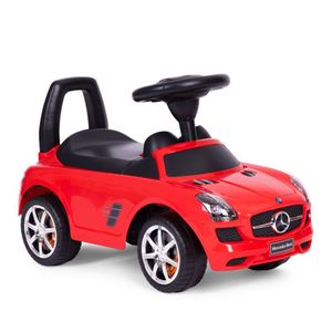 Guralica auto Mercedes SLS sa zvukovima i sirenom, crveni