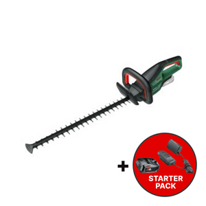 Bosch Universal Hedgecut 18-50 akumulatorske škare za živicu   + Starter Set 18V Alliance – baterija PBA 18V 2,5 Ah + punjač AL 18V-20 W