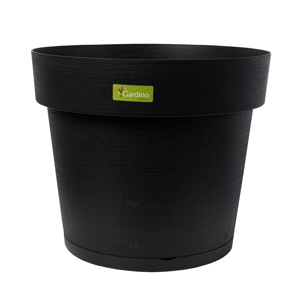 Gardino Saksija Melrose Glamour 50x43 Antracit slika 1