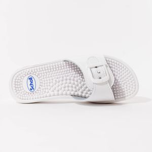 Scholl Ženske papuče New Massage, Bijele
