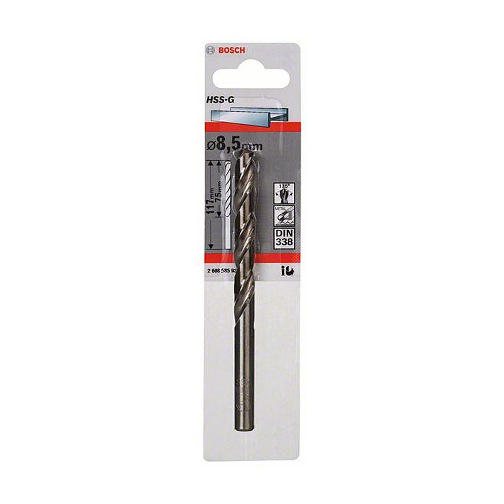 BOSCH Burgija HSS-G 8.5 mm slika 2