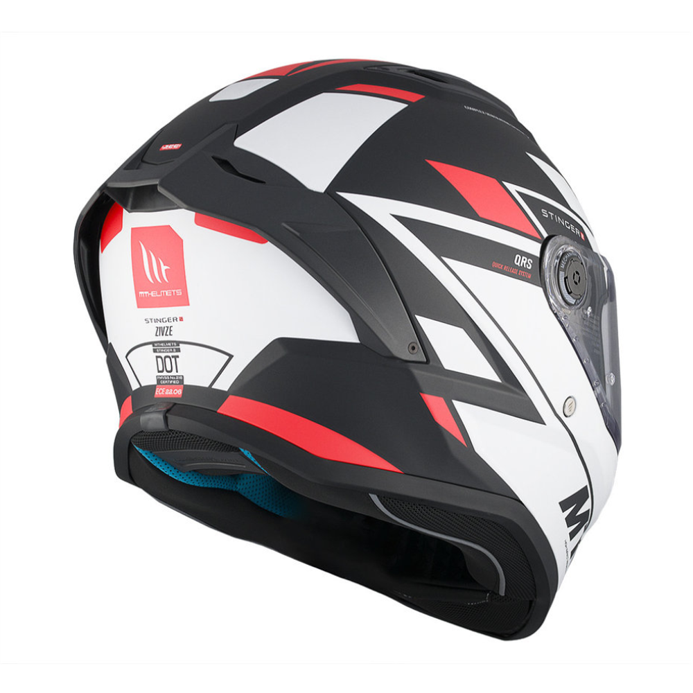 MT Helmets Stinger 2 Zivze B5 Matt slika 6