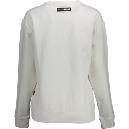 PLEIN SPORT SWEATSHIRT WITHOUT ZIP WOMAN WHITE slika 2