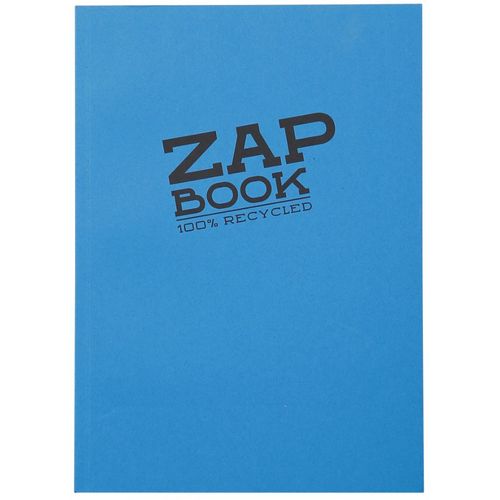 Clairefontaine Zap book A4 80gr 160L, mix boja, bjanko, 100% reciklirani papir slika 2