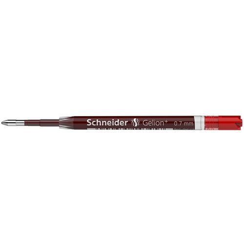 Uložak za kemijsku olovku Schneider, Gelion 0,4 mm, crveni slika 3
